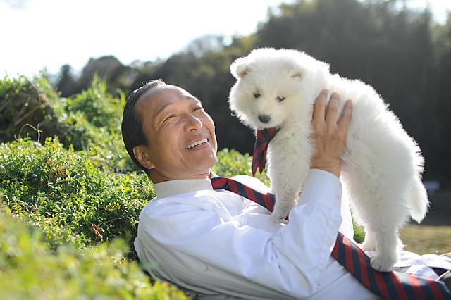 小日向文世、笑顔が犬そっくり？「犬飼さんちの犬」公開