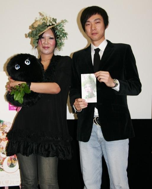 劇場ではピュ～ぴるの作品も展示