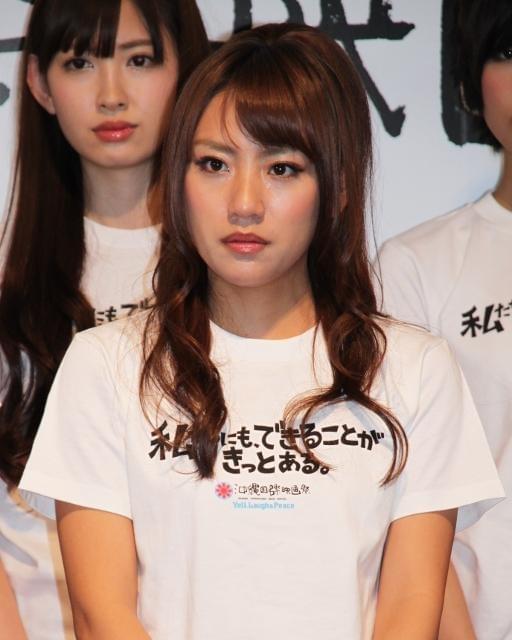 涙をこぼす高橋みなみ