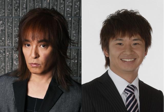 「ユルアニ？」の挿入歌と主題歌を担当する宇都宮隆（左）と若林正恭