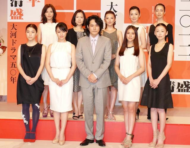 武井咲「平清盛」で初時代劇 成海、檀ら初大河の女優が7人