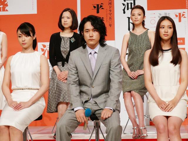 武井咲「平清盛」で初時代劇 成海、檀ら初大河の女優が7人