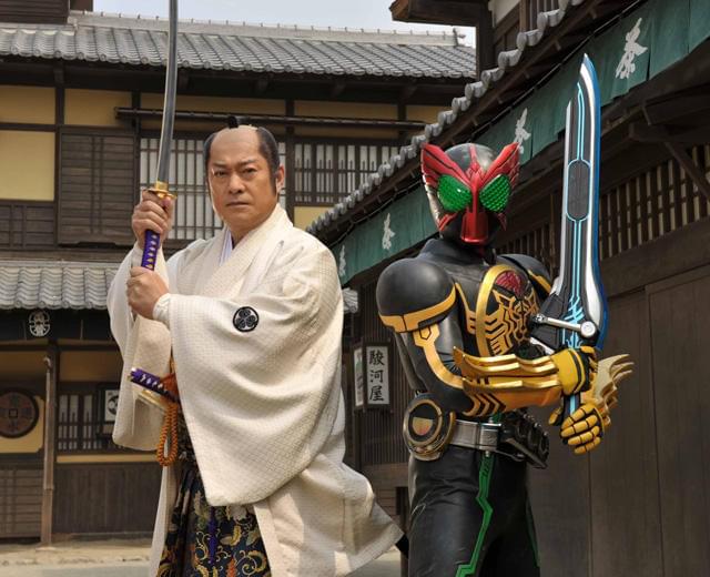 松平健、徳川吉宗役で「仮面ライダーオーズ」と共演！