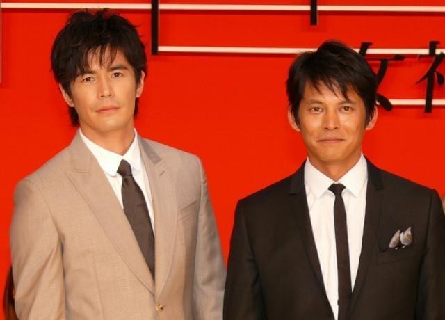 織田裕二、14年ぶり共演の伊藤英明は「たくましくなった」