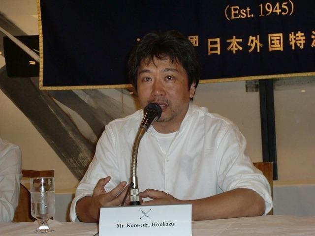 「奇跡」外国人記者向けティーチインで是枝監督に質問殺到