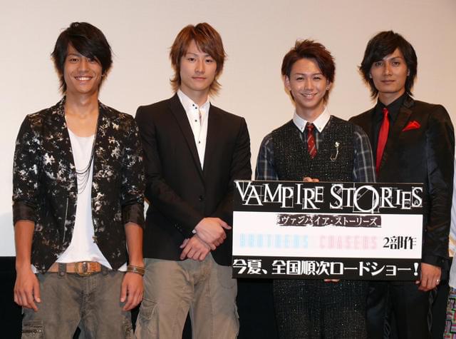 イケメンぞろい日本版「トワイライト」に、ファン1000人が大熱狂