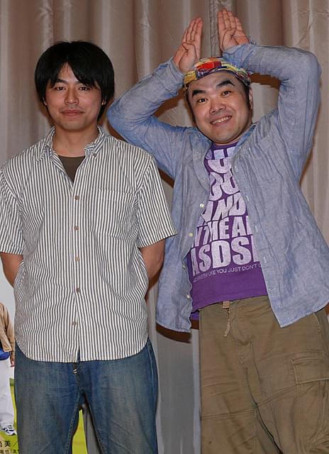 トークショーを行った前田健と石井裕也監督