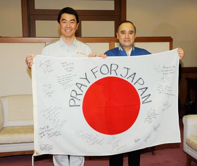 来日はかなわなくとも思いは一緒