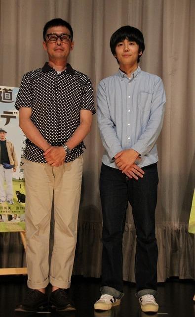 トークショーを行った光石研と森岡龍