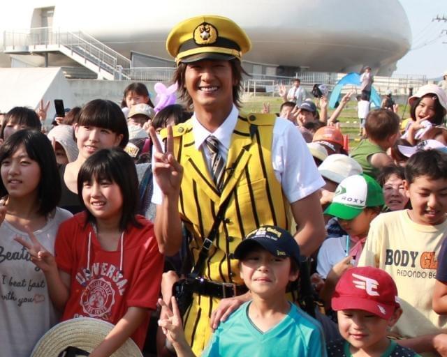 香取“両津”、東日本大震災の被災地訪問