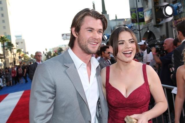 「キャプテン・アメリカ」プレミアにマーベルヒーローずらり