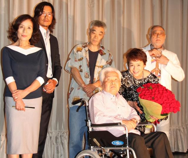 99歳・新藤兼人監督、人生最後の舞台挨拶「ときどき思い出して」