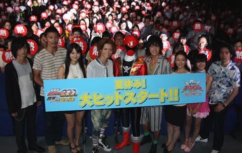 「仮面ライダーオーズ」渡部＆三浦、松平健との共演に感激