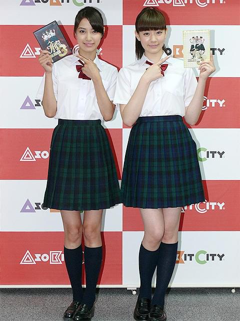 「ケータイ刑事」岡本あずさ＆岡本杏理、最後の制服姿