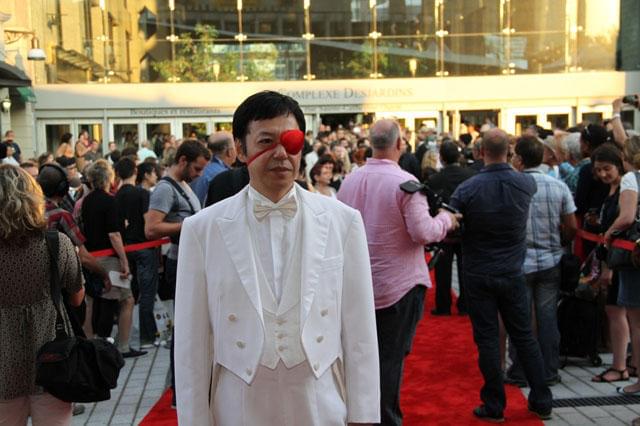 板尾創路“日の丸”衣装でモントリオール見参！