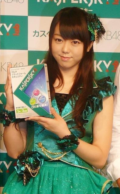 AKB48峯岸みなみ「両親も喜んでいる」初の単独CM出演