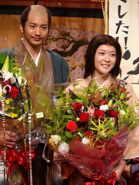 「江」クランクアップの上野樹里「いい1年だった」と感激