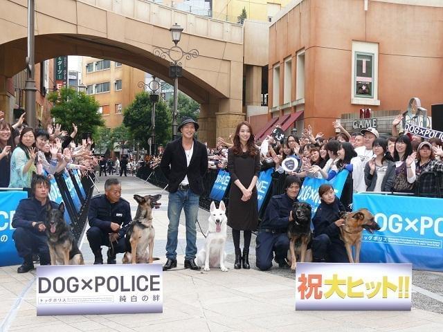 市原隼人＆戸田恵梨香、相棒犬と“純白の絆”再確認