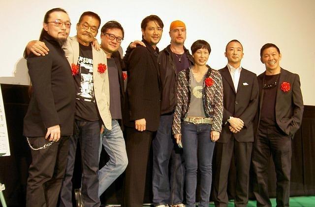 長編アニメ「TATSUMI」製作者らと登壇した別所哲也