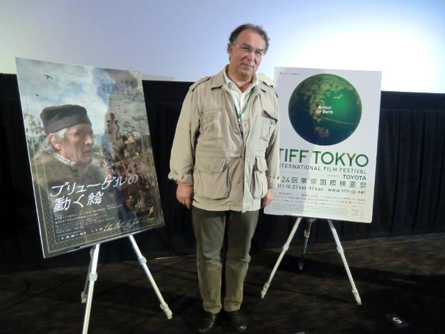 「ブリューゲルの動く絵」舞台挨拶に立った レフ・マイェフスキ監督