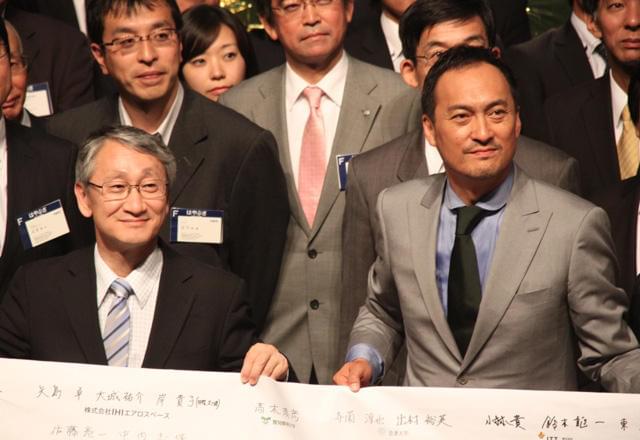 渡辺謙、古川聡さん宇宙から“帰還”に歓喜 被災地での試写も約束