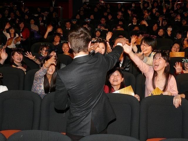 ザック・エフロン「日本のファンが一番」 ファン600人が黄色い歓声