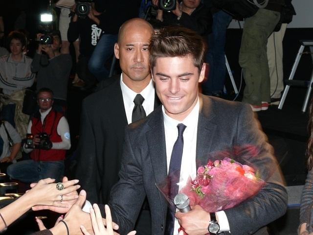 ザック・エフロン「日本のファンが一番」 ファン600人が黄色い歓声