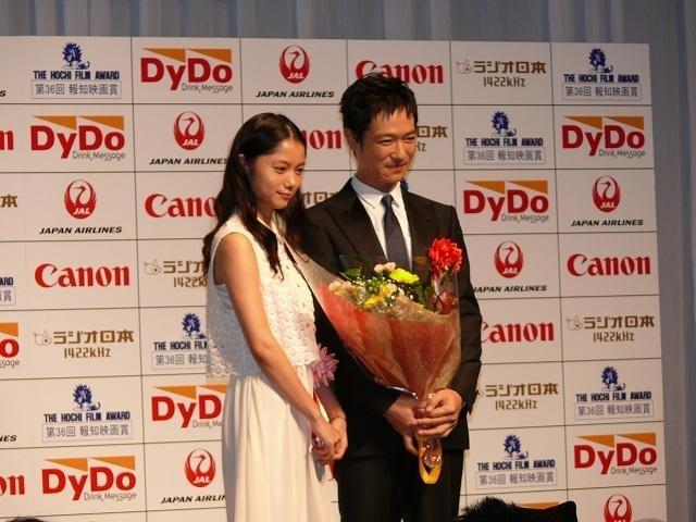永作博美、報知映画賞・主演女優賞に大粒の涙