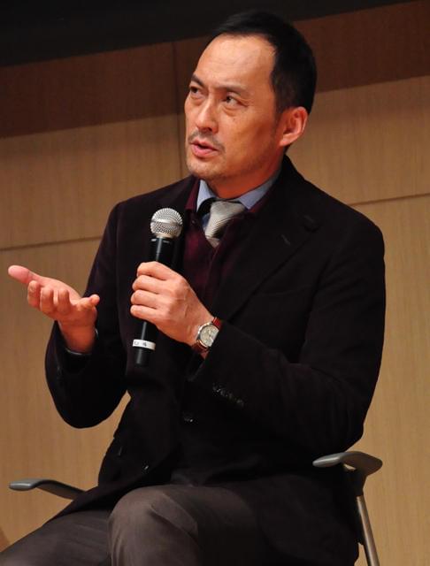 渡辺謙、“師匠”山崎努から「初めてほめられた」と大テレ