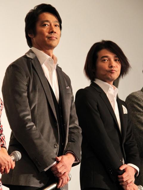 “痛飲”トークで場内の爆笑を誘った吉岡秀隆と堤真一