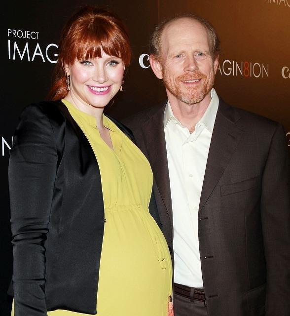 ブライス・ダラス・ハワードとロン・ハワード監督