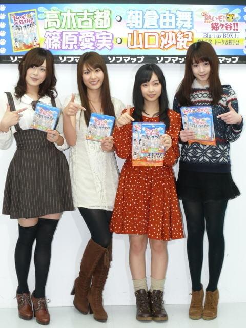 ミスマガ朝倉＆篠原「超セクシー」“先輩”に熱視線