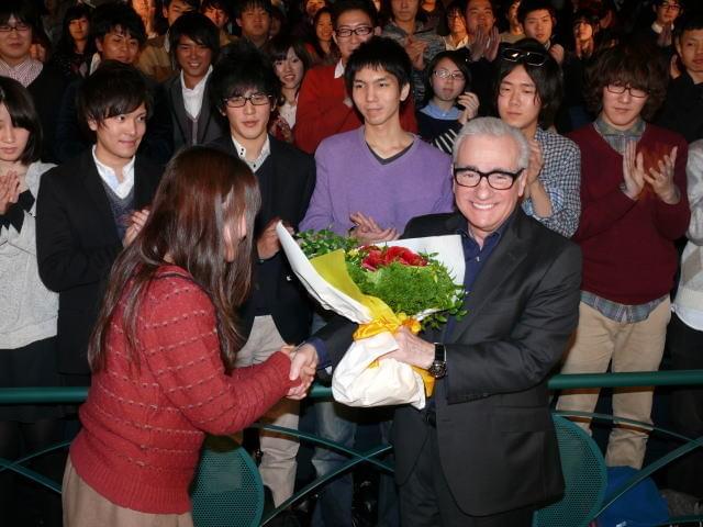 M・スコセッシ監督「情熱忘れるな」映像学ぶ学生150人にエール