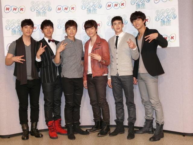 「2PM」日本で初のレギュラー番組 「ハングル講座」に6人集合