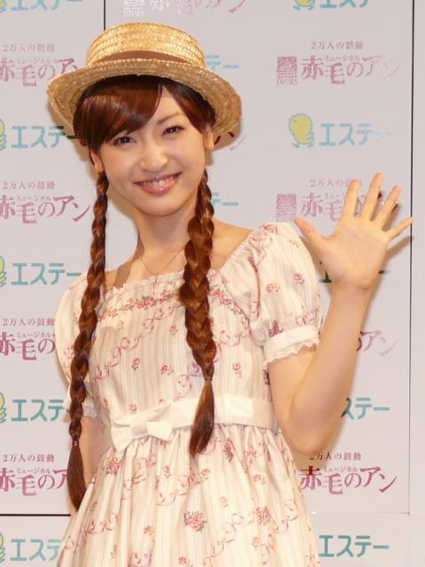 「赤毛のアン」主人公を演じる神田沙也加