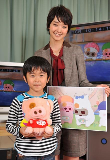 鈴木福、日香中合作アニメ声優で“ひと回り年上”剛力彩芽と恋人同士に