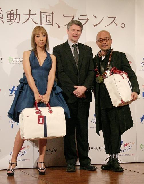 竹中直人、蜷川実花が仏観光親善大使に「フランスでラブストーリー撮りたい」