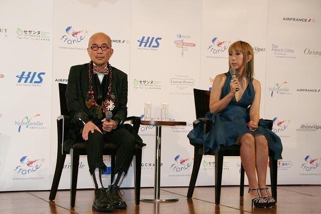 竹中直人、蜷川実花が仏観光親善大使に「フランスでラブストーリー撮りたい」