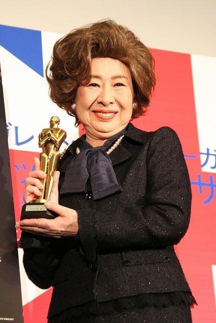 中村玉緒、サッチャー元首相に扮し「主人に見せたかった」