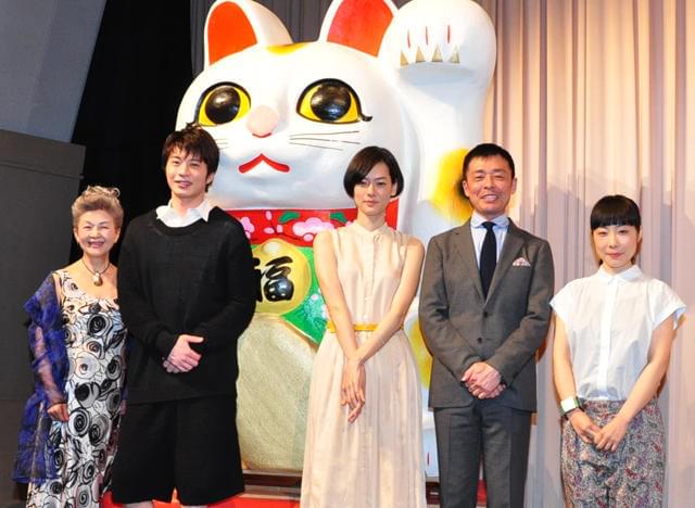 市川実日子、17匹の猫との共演にしみじみ