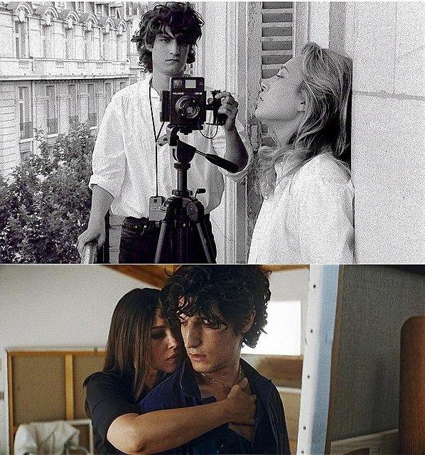 「愛の残像」（上）と「灼熱の肌」の一場面