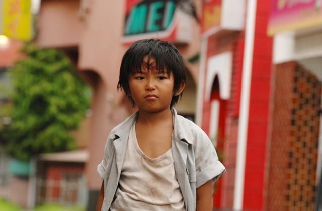 額に大きな傷をつけて熱演した加藤清史郎