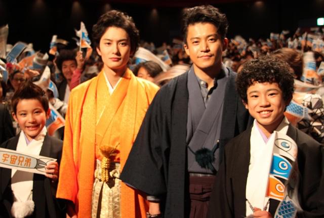 小栗＆岡田爆笑 「宇宙兄弟」初日にトータルテンボス飛び入り参加