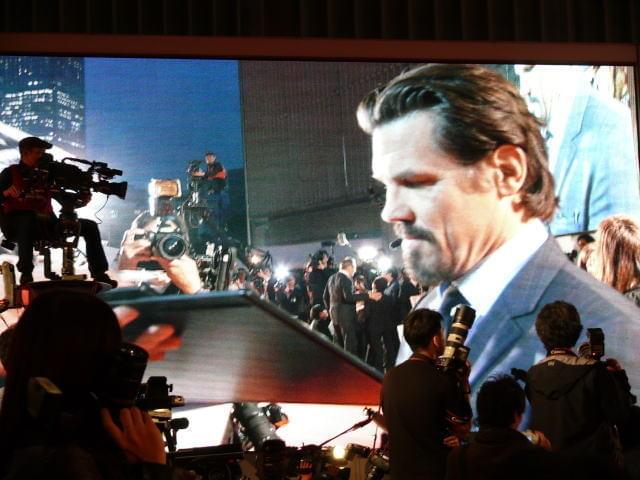 「MIB」コンビが世界で唯一、日本で2ショット！ファン500人熱狂