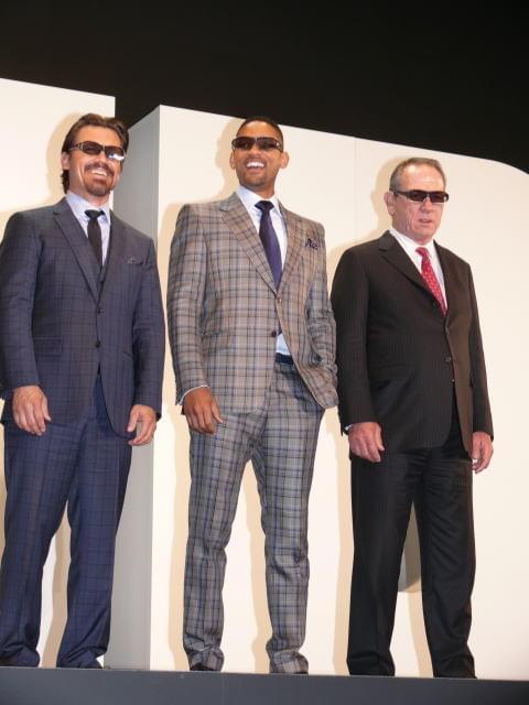 「MIB」コンビが世界で唯一、日本で2ショット！ファン500人熱狂