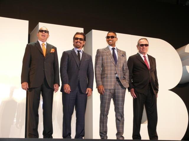 「MIB」コンビが世界で唯一、日本で2ショット！ファン500人熱狂