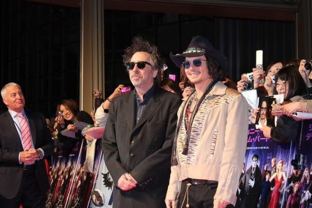 ジョニー・デップが9度目の来日、初の吸血鬼役「夢かなった」