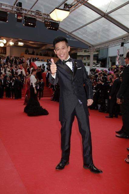 柳沢慎吾、最初で最後のカンヌのレッドカーペットを満喫