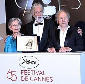 パルムドールはミヒャエル・ハネケの「LOVE」