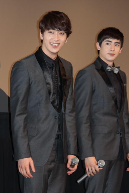 「2PM」と「2AM」の合体ユニット、ドキュメンタリー映画完成に600人熱狂